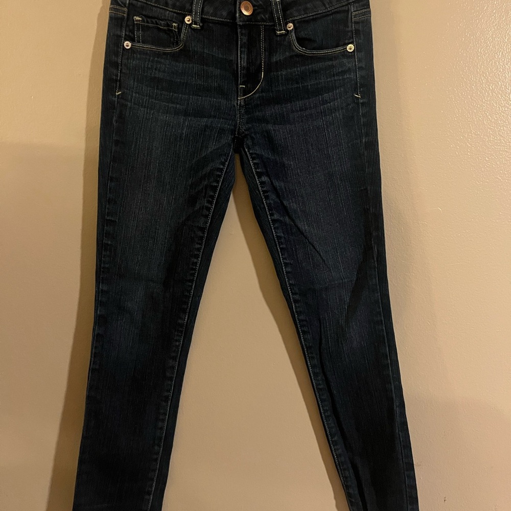 American Eagle Outfitters Dark Blue Skinny Jeans